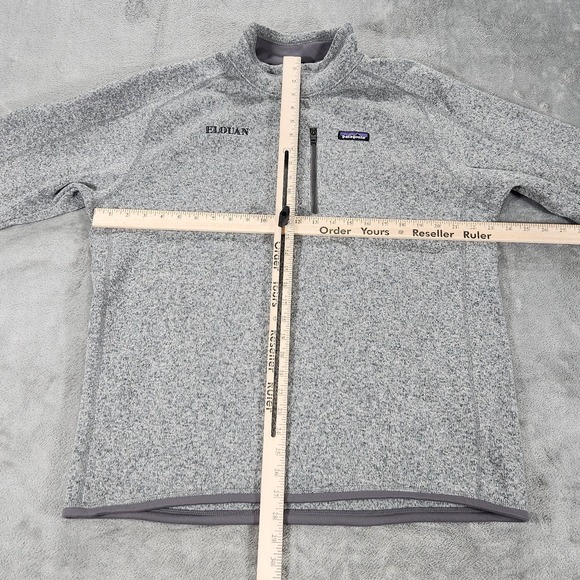 Patagonia Better Sweater Colorado Rockies Elouan Mens Large Gray MLB Baseball - Picture 11 of 16